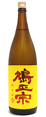 鳩正宗　純米酒　秋あがり　1800ml