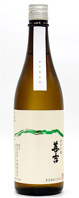 善吉　純米吟醸　しぼりたて　生原酒　720ml