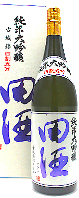 田酒　純米大吟醸　四割五分　古城錦　1800ml　