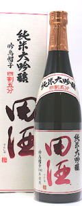 田酒　純米大吟醸　四割五分　吟烏帽子　720ml　