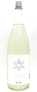 鳩正宗　クリスタルオブスノー　純米生酒　1800ml