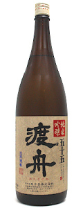 渡舟 五十五　純米吟醸　１８００ｍｌ