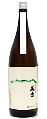 善吉　純米吟醸　しぼりたて　生原酒　1800ml